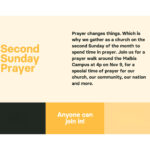 Second Sunday Prayer